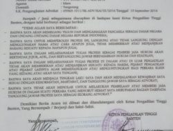 PEMBEKUAN BAS DIBUKA KEMBALI,FIRDAUS OIWOBO KINI BISA KEMBALI BERSIDANG GUNAKAN KARTU ADVOKAT PEMBASMI”TRIMA KASIH KEPADA MAHKAMAH AGUNG RI DAN PENGADILAN TINGGI BANTEN