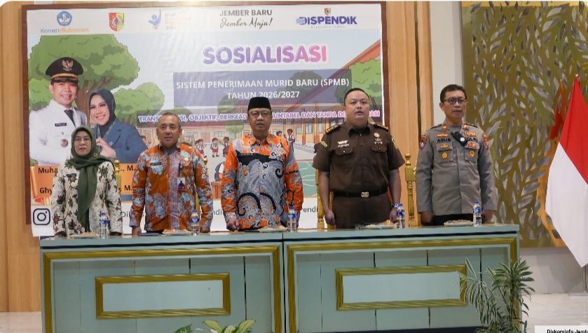 Dispendik Jember Sosialisasikan SPMB 2026/2027 Wujudkan Penerimaan Murid Baru Yang Transparan dan Berkeadilan