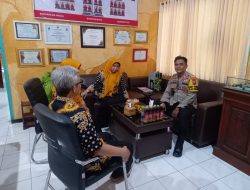 Kanit Binmas Polsek Krembung sambangi SMP negeri 1 Krembung, perkuat sinergi pembinaan remaja