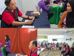 AMC Group dan STT Abadi Gusti Gelar Baksos di Nganjuk, Warga padati Lokasi untuk Layanan Kesehatan Gratis dan Sembako