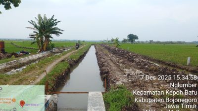 Irigasi Desa Krangkong Disorot Warga: Tanpa Papan Nama, Mutu Beton Dipertanyakan