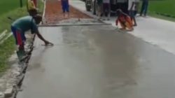 Jalan Rigid Beton Kadungrejo Percepat Distribusi Hasil Pertanian dan Gairahkan Perdagangan Desa