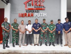 Tinjau Progres KDKMP, Wadirut PT Agrinas Pangan Nusantara Apresiasi Kinerja Kodim 0724/Boyolali