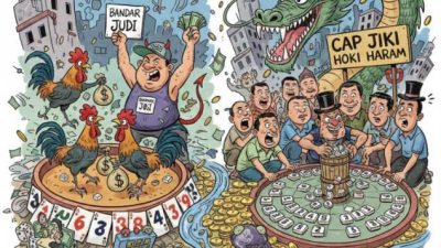 Warga Kepadangan Resah, Praktik Judi Sm dan Cap Jiki di Dekat Pasar Sayur Tulangan Terkesan Kebal Hukum