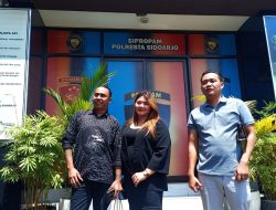 Sigap Tanggapi Aduan Globalindo, Kanit Paminal Dan Kasi Propam Polresta Sidoarjo Tegasksn Komitmen TindK Oknum.