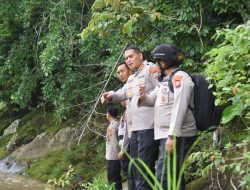 Polres Bondowoso Terjunkan Personel Pencarian Korban Hanyut di Sungai Sampeanbaru