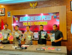 Polres Pasuruan Ungkap 25 Kasus Narkotika dalam Sebulan, Sita Lebih dari 5 Kg Sabu   