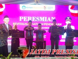 Menteri Abdul Mu’ti Bersama Gus Fawait Resmikan Revitalisasi Sekolah Berpusat di SMP Negeri 1 Balung