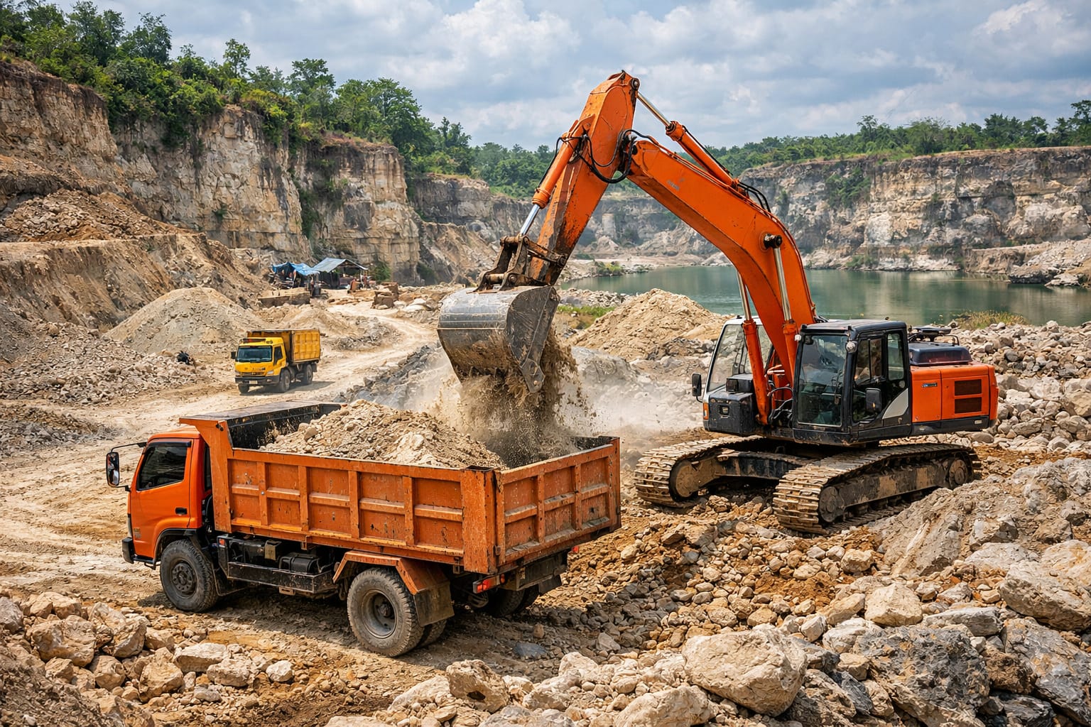Diduga Tak Berizin, Tambang Galian C di Wilayah Grabagan Tuban Terus Beroperasi, Respons Aparat Dipertanyakan   